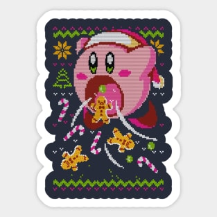 Cute Monster - Christmas Ugly Sweater Sticker